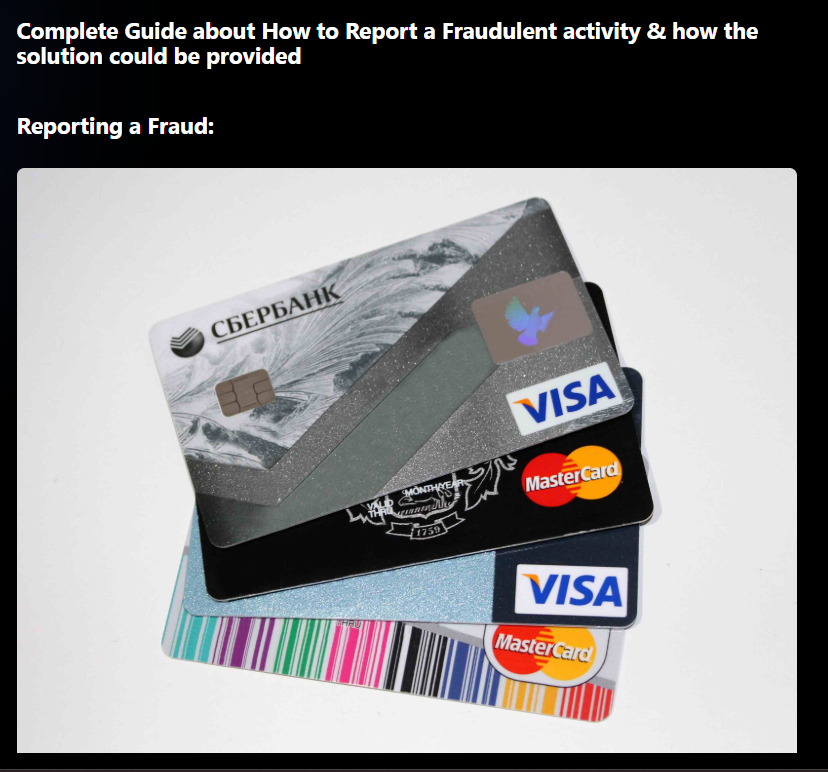 A stack of payment cards representing card fraud reporting